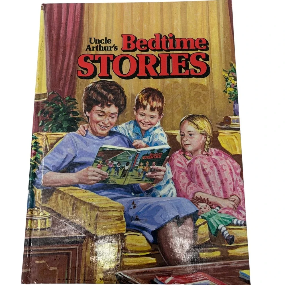 Uncle Arthur's Bedtime Stories Set‎ 1-5 Vintage 1976 Hardcover Children Books